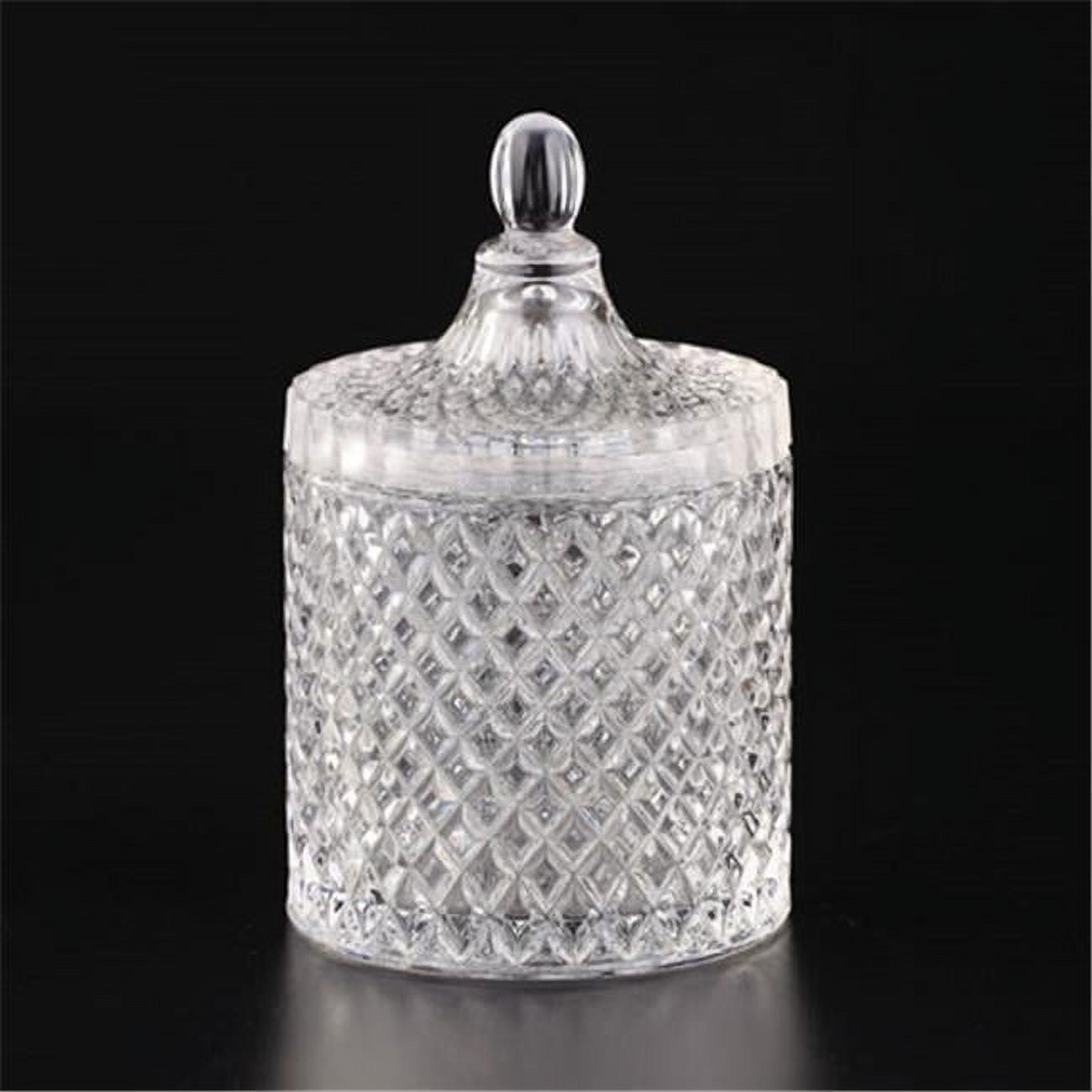 Picture of Diamond Star 68184 6.5 x 4 in. Glass Jar with Lid&#44; Clear