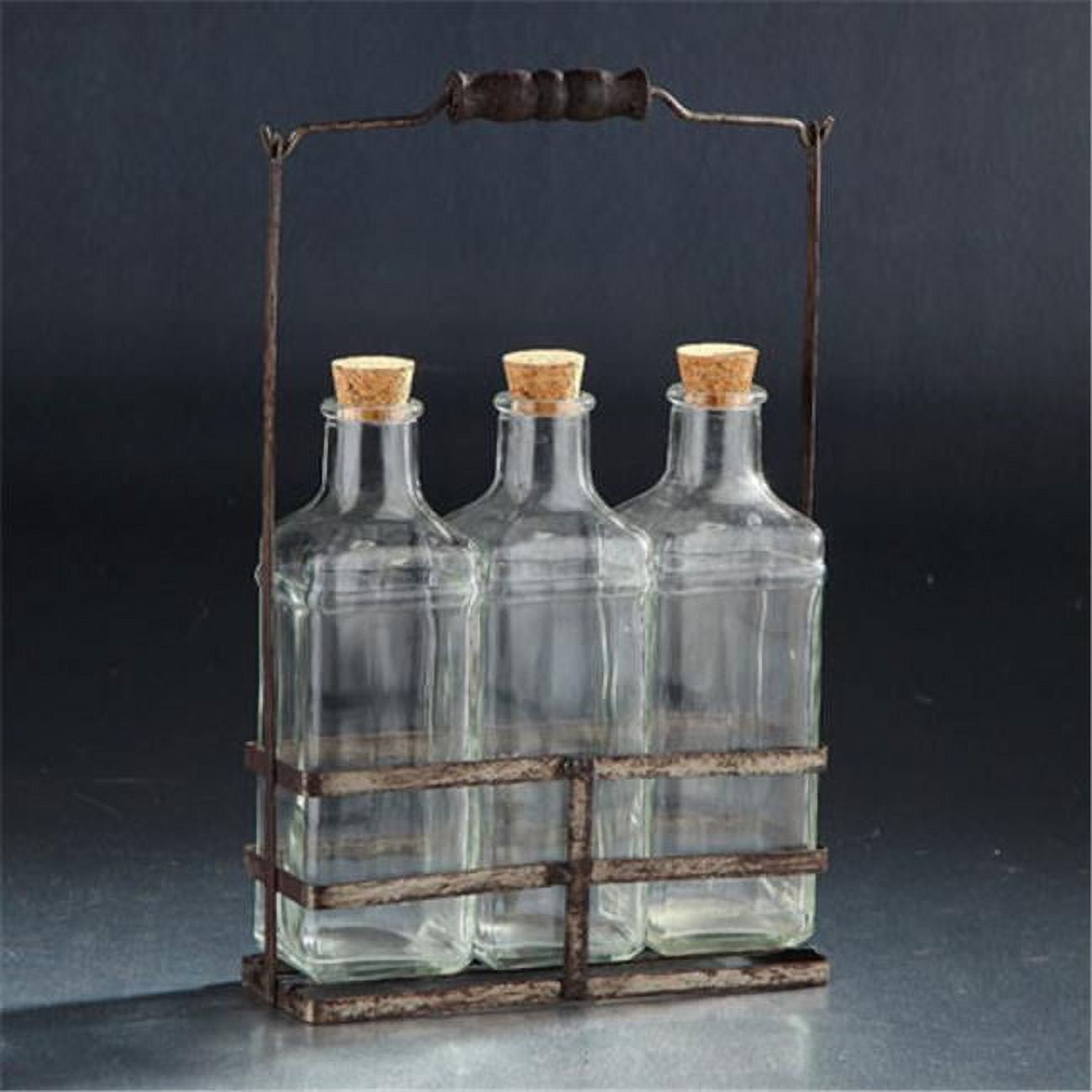 Picture of Diamond Star 94015 7 x 2.5 x 11 in. Glass Jar with Lid Set, Clear