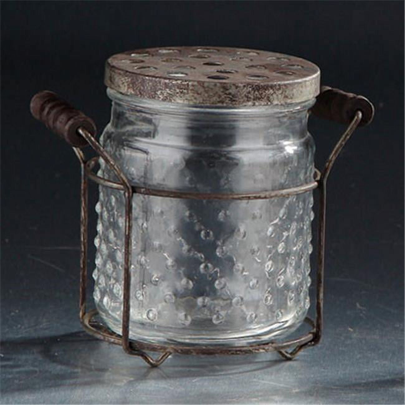 Picture of Diamond Star 94016 5.5 x 4.5 x 5.5 in. Glass Jar with Lid Set, Clear