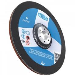 Picture of Diamond Products 34301902 Tyrolit Basic Depressed Center Wheel for Cutting & Light Grinding&#44; 4 x 0.125 x 0.375 in.