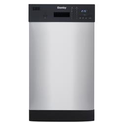 Picture of Danby DDW1804EBSS 18 in. Stainless Steel Built-in Dishwasher