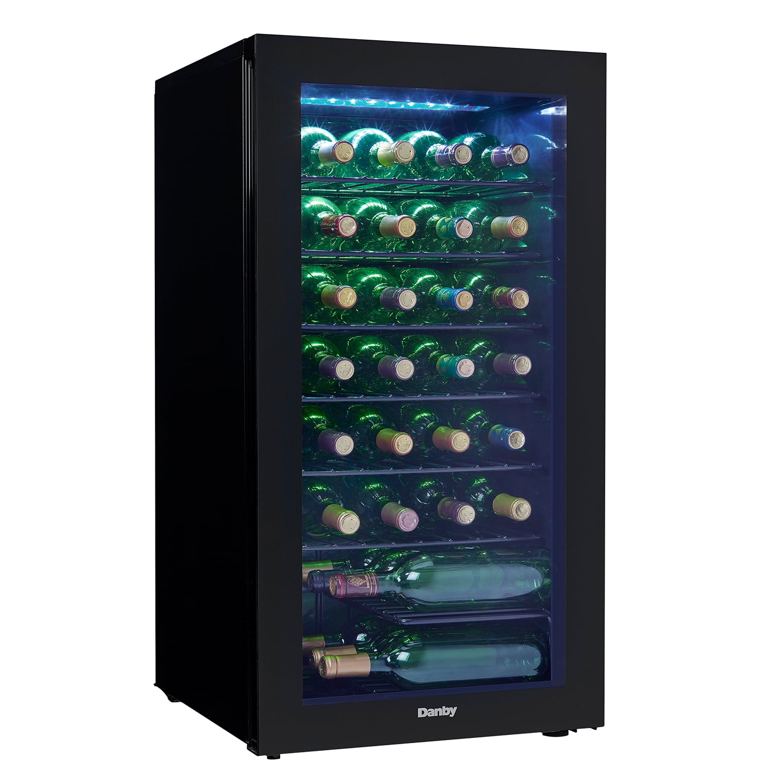 Picture of Danby DWC036A2BDB-6 36 Bottle Free-Standing Wine Cooler, Black