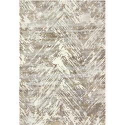 CC7103537190 6 ft. 7 in. x 9 ft. 6 in. Castilla 3537 Rectangle Modern Area Rug - 190 Cream & Grey