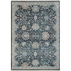 JN7106883550 6 ft. 7 in. x 9 ft. 2 in. Juno 6883 Rectangle Transitional Area Rug - 550 Blue