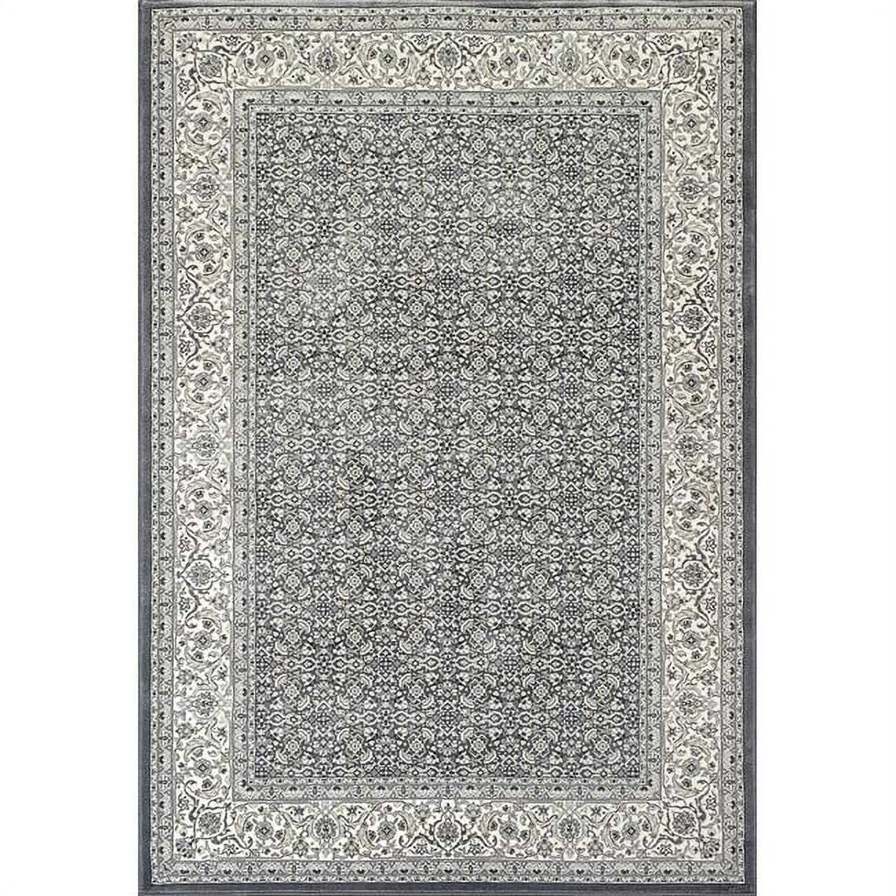 Picture of Dynamic Rugs AN212570115666 2 ft. 2 in. x 11 ft. Ancient 57011 Rectangle Traditional Rug - 5666 Grey & Cream
