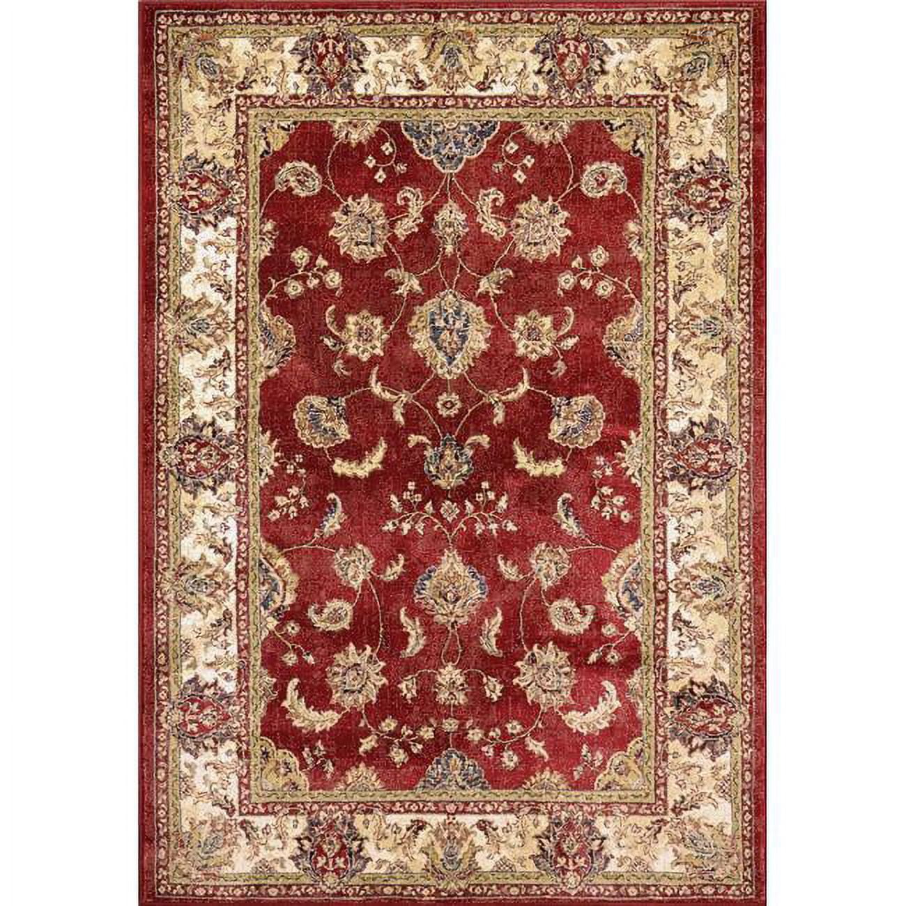 Picture of Dynamic Rugs AN1014571581464 9 ft. x 12 ft. 10 in. Ancient 57158 Rectangle Traditional Rug - 1464 Red & Ivory