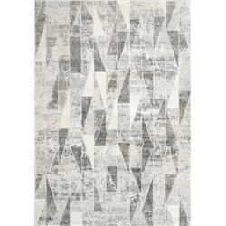 ZN698340900 5 ft. x 7 ft. 8340 Zen Area Rug, 900 Grey