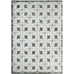Picture of Dynamic Rugs WG287955518 Wingo 2 ft. 2 in. x 7 ft. 7 in. Blue & Cream Area Rug