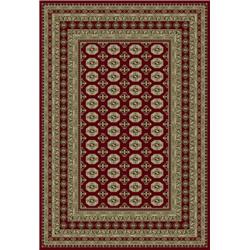 AN24571021293 2 x 3.11 ft. Ancient Garden Rectangle Rug, Red & Beige