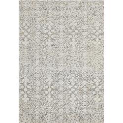 VH582044810 5 x 8 ft. Vigo Modern Handmade Rectangle Area Rug, Taupe & Ivory