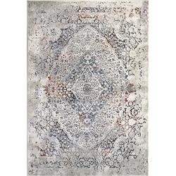 OT10143954959 9 ft. 2 in. x 12 ft. Astro Oriental Rectangle Area Rug, Grey, Blue & Multi Color