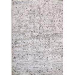 OT10143958999 9 ft. 2 in. x 12 ft. Astro Modern Machine Made Abstract Rectangle Area Rug, Grey & Multi Color