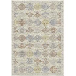 AN69572799295 5 ft. 3 in x 7 ft. 7 in. Ancient Garden Rectangle Area Rug, Cream & Multi Color