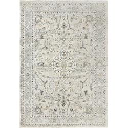 AL467605105 3.11 x 5.7 ft. Annalise Machine Made Rectangular Area Rug, Cream & Blue