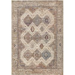 DK10146641899 9 x 12 ft. Dakota Machine Made Rectangular Area Rug, Beige & Multi Color