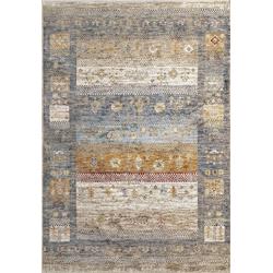 DK10146642599 9 x 12 ft. Dakota Machine Made Rectangular Area Rug, Blue & Multi Color