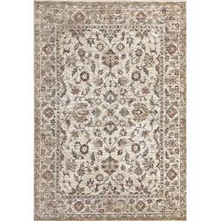 DK9126640199 7.10 x 10.10 ft. Dakota Machine Made Rectangular Area Rug, Ivory & Multi Color
