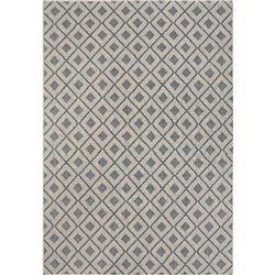 ML694232950 5 ft. 3 in. x 7 in. Melissa Rectangle Area Rug, Grey & Blue