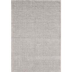 TN8105481191 8 x 10 ft. Trono Rectangle Area Rug, Ivory & Silver