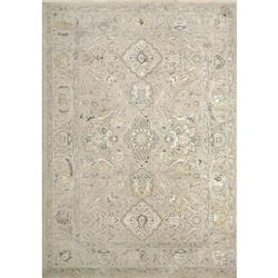 HU691450810 5.3 x 7.7 ft. Hudson Traditional & Classic Machine Made Rectangle Area Rug, Beige & Ivory