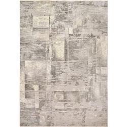 HU10141454890 9 x 12 ft. Hudson Rectangle Contemporary, Modern & Abstract Area Rug - Beige & Grey