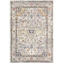 MB284094159 2 ft. 2 in. x 7 ft. 7 in. Mabel Runner Area Rug - Ivory, Navy & Multi Color
