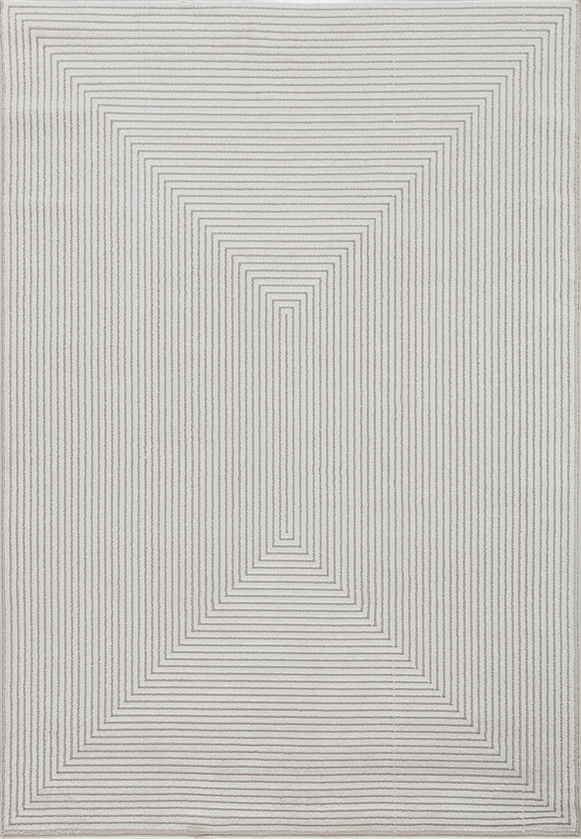 TL696929800 5 ft.-3 in. x 7 ft.-7 in. Timeless Machine-Made Rectangle Area Rug, Beige