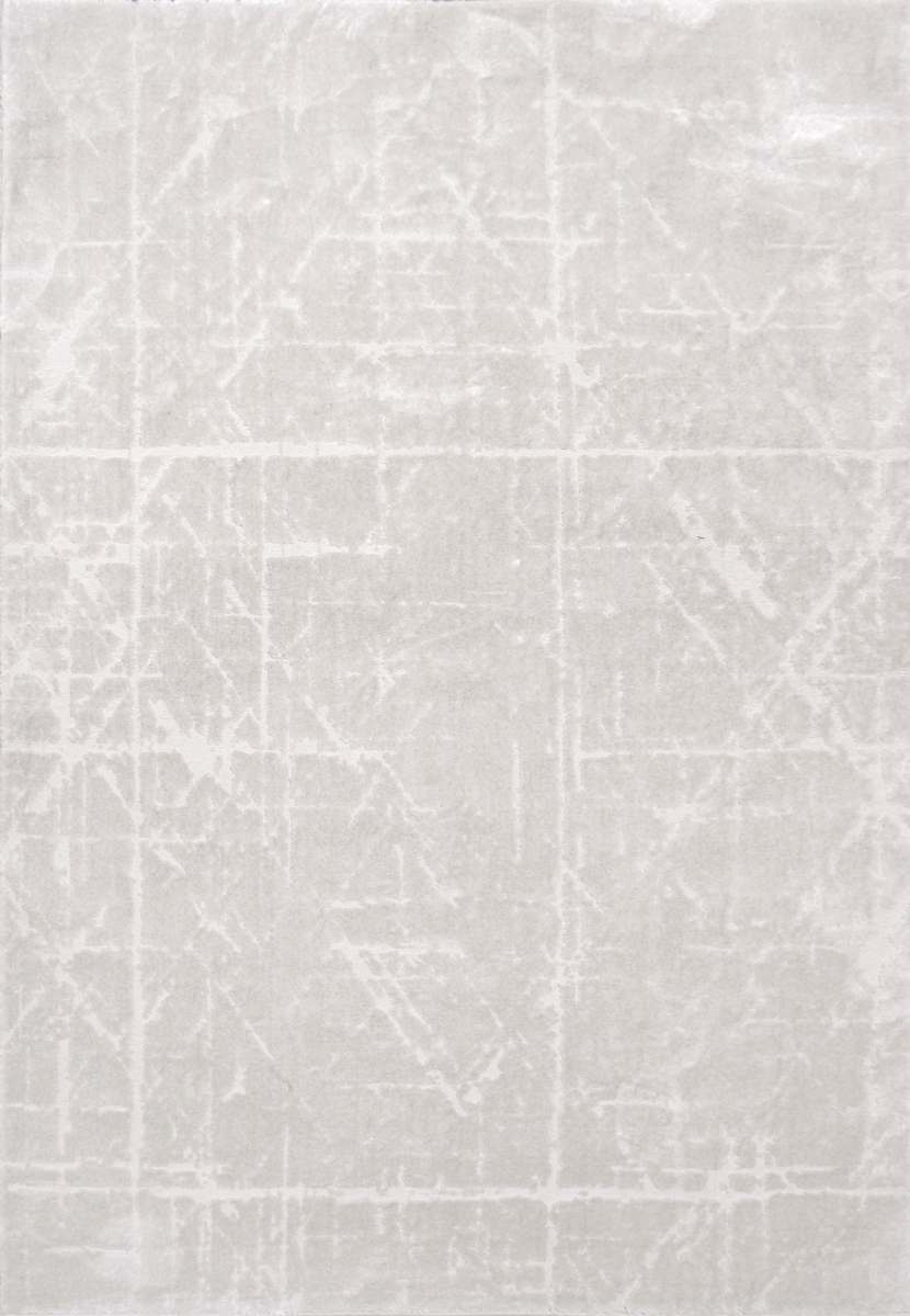 AE693750190 5.2 x 7 in.  Area Rug - Cream & Grey