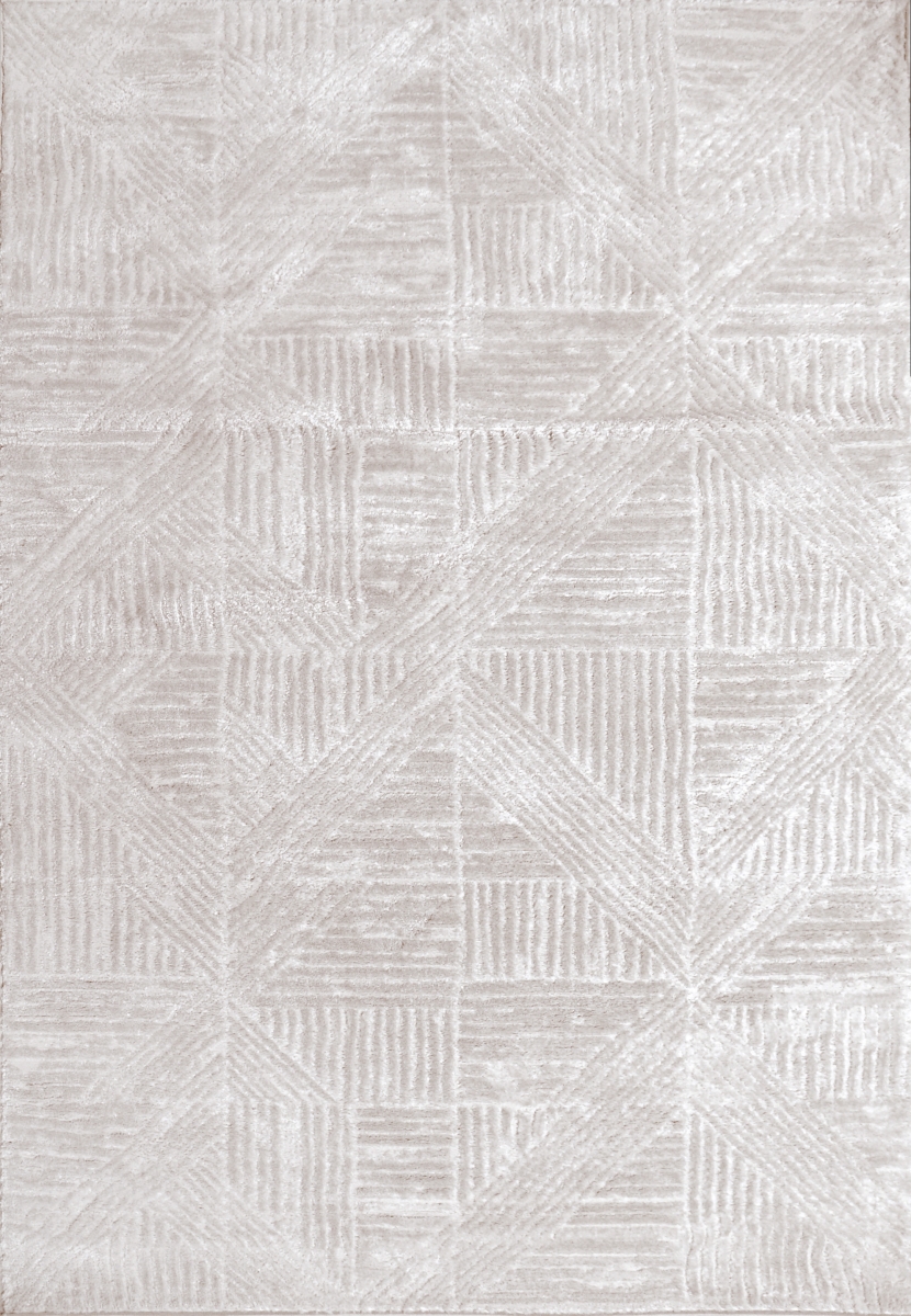 AE9123753900 7.10 x 9.6 ft. Arten Contemporary & Modern Rectangle Area Rug, Grey