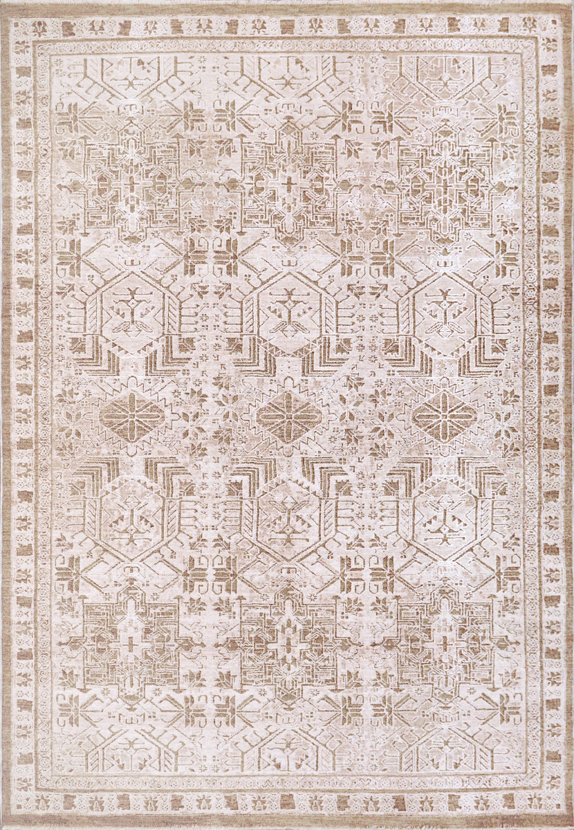 SH9125970890 7.10 x 10 ft. Sahara Transitional Rectangle Area Rug, Beige & Grey