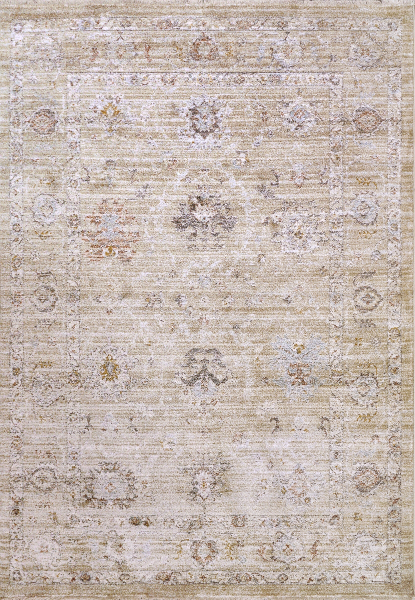 RJ10144180989 9.2 x 11.5 ft. Rojin Transitional Rectangle Area Rug, Grey & Beige - Multi Color