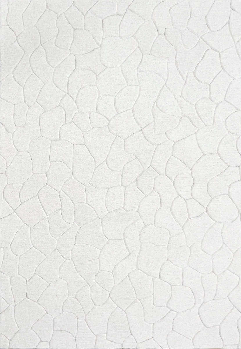 AA9128551100 8 x 10 ft. Aria Contemporary & Modern Rectangle Area Rug, Ivory