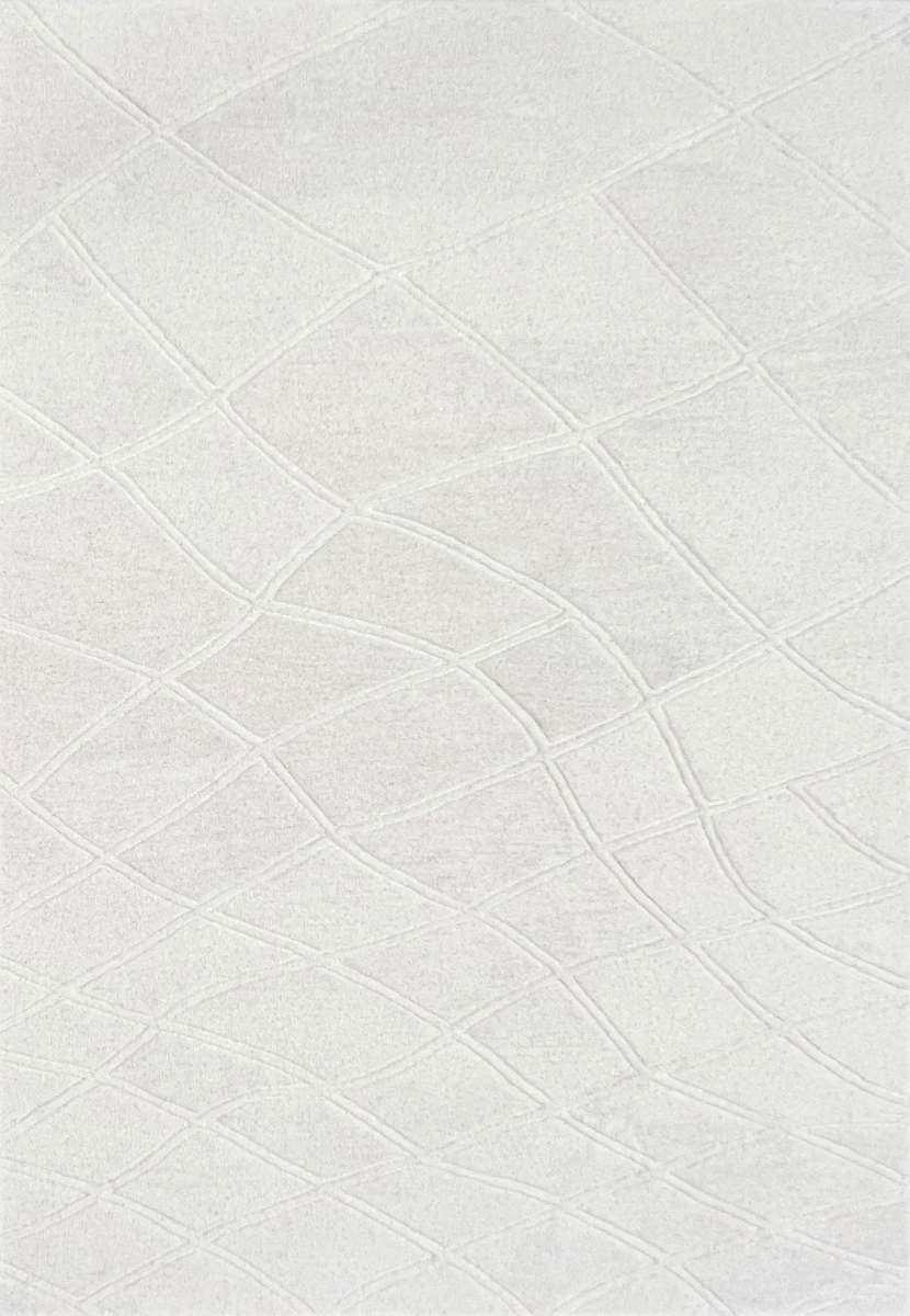AA9128552100 8 x 10 ft. Aria Contemporary & Modern Rectangle Area Rug, Ivory