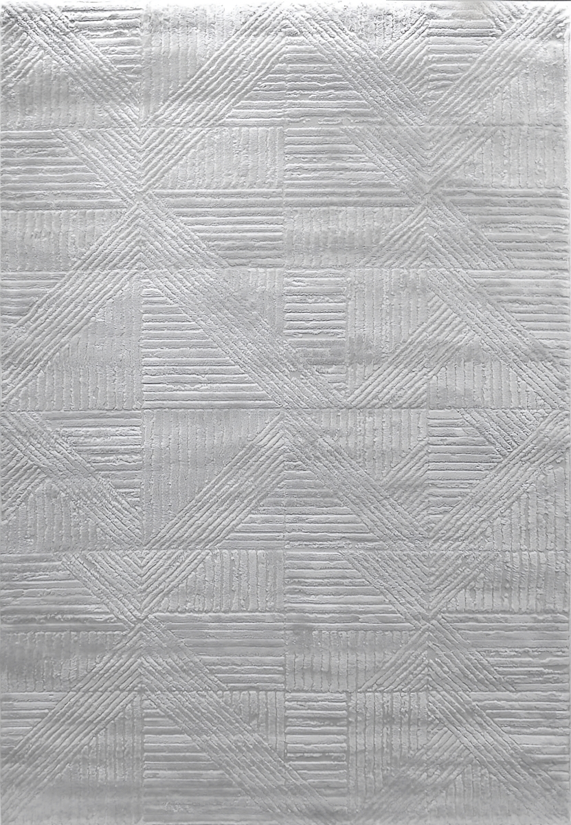 AE9123753119 7.10 x 9.6 ft. Arten Contemporary & Modern Rectangle Area Rug, Cream & Grey