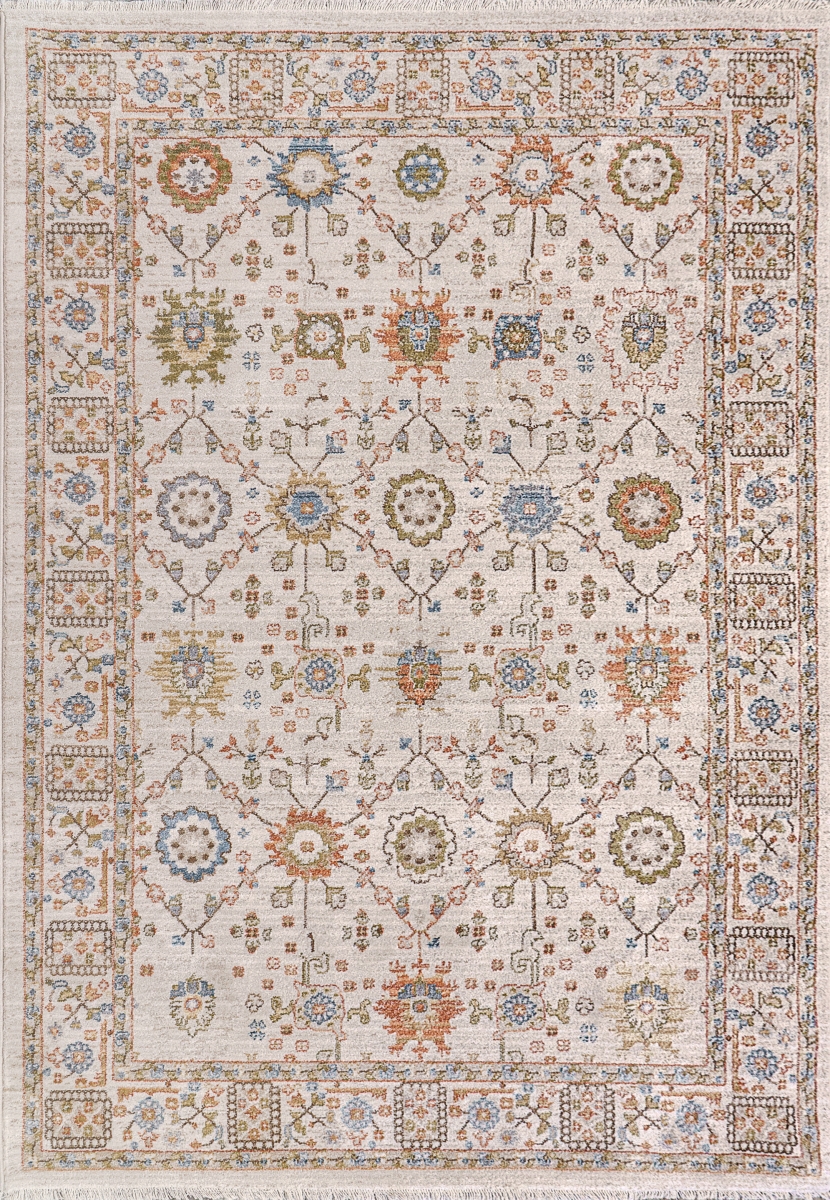 JN10146888199 9 x 12.6 ft. Juno Contemporary & Modern Rectangle Area Rug, Ivory & Multi Color