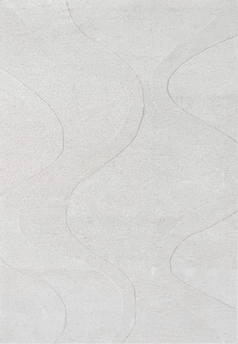 AA7108550100 6 x 9 ft. Aria Contemporary & Modern Rectangle Area Rug, Ivory