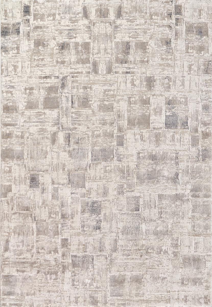 MT461783810 3.11 x 5.6 ft. Montrose Contemporary Modern & Geometric Rectangle Area Rug, Beige & Cream