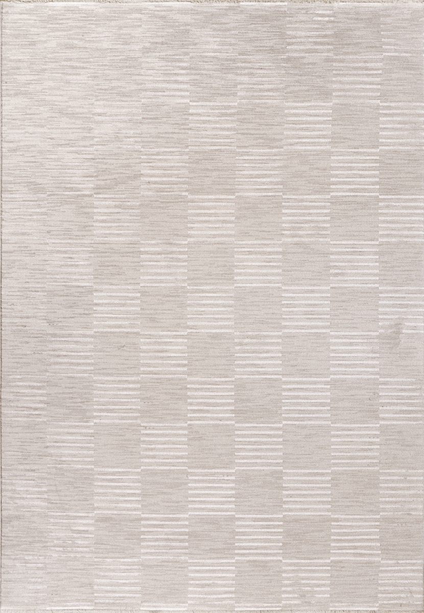 MA359745180 2 ft.7 in. x 4 ft.11 in.  9745-180 Machine Made Rectangle Area Rug, Cream & Beige
