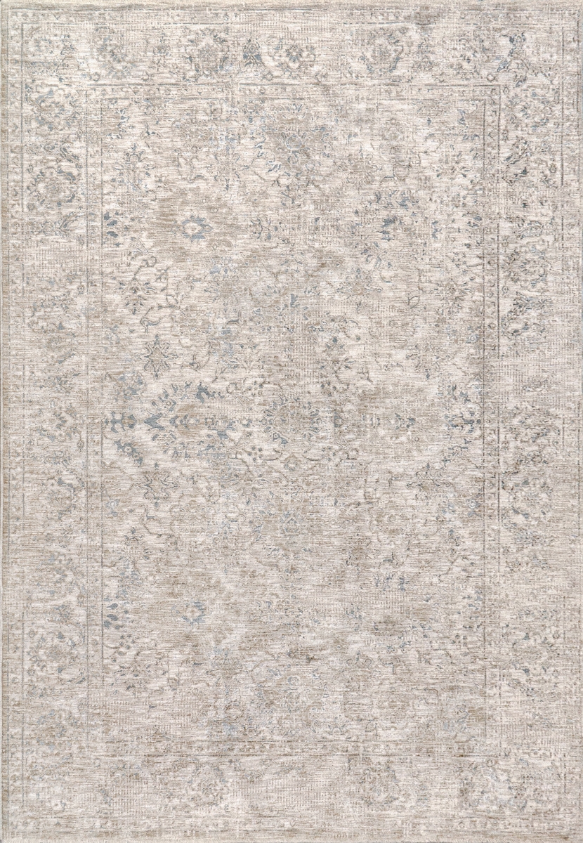 DH6912041180 5.3 x 7.7 ft. Dharma 12041-180 Transitional Rectangle Area Rug - Ivory & Beige