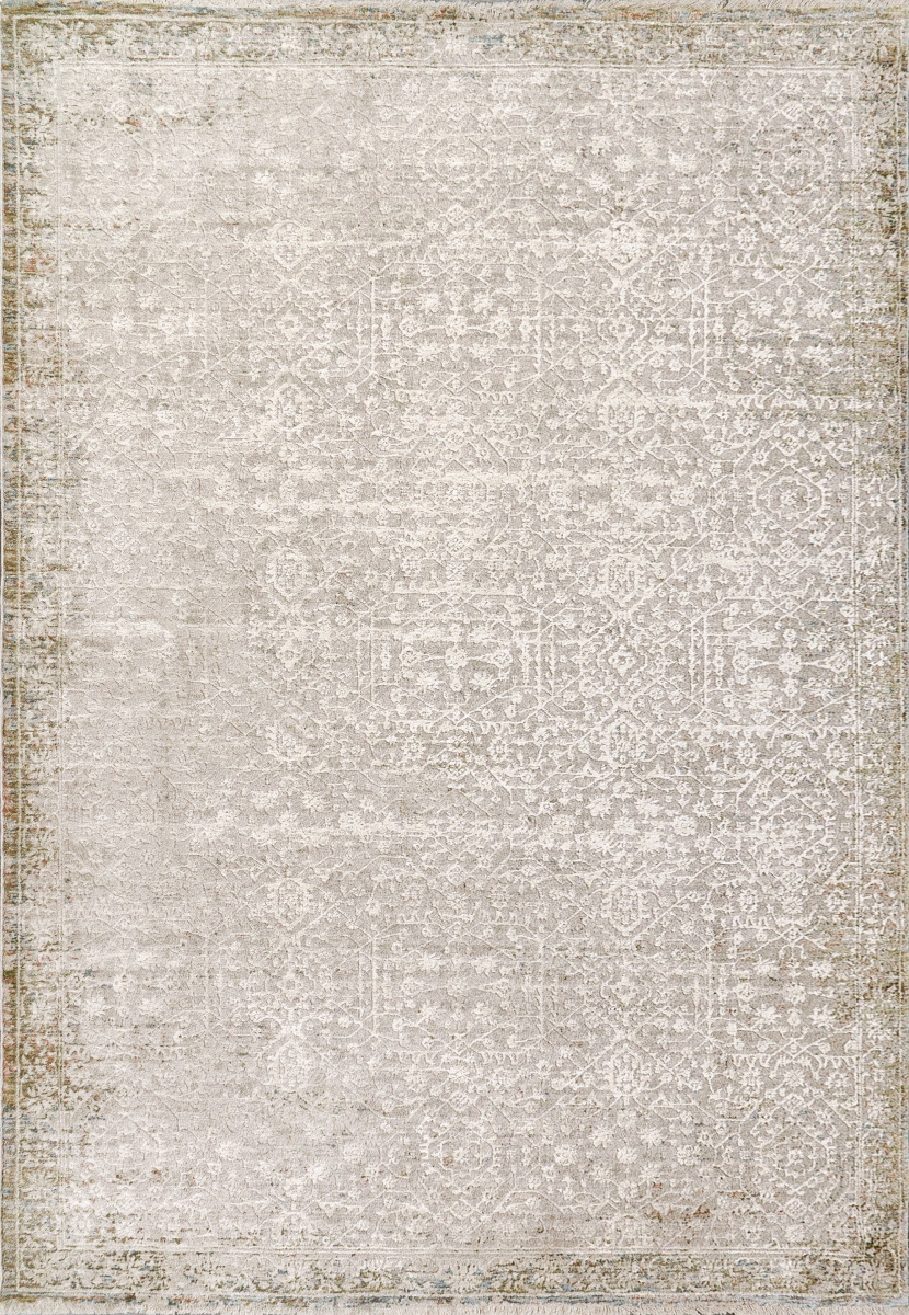 HU10141460810 9 x 12 ft. Hudson Transitional Rectangle Area Rug, Beige & Cream