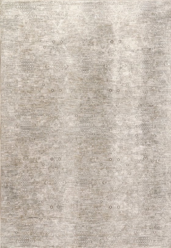 DH71012043899 6 ft. 7 in. x 9 ft. 6 in. Machine Made Rectangle Dynamic Area Rug, Beige & Multi Color