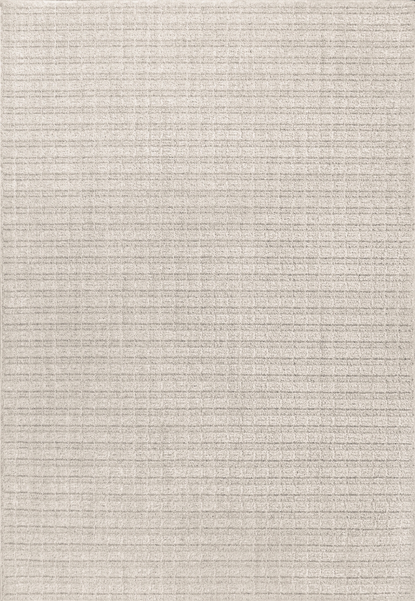 VU4614954180 3.4 x 5.6 ft. Machine Made Rectangle Area Rug, Ivory & Beige