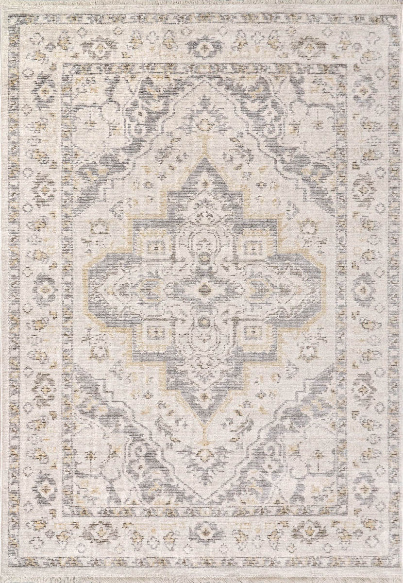 CP3413504190 2.7 x 4.11 ft. Calypso 13504-190 Transitional Rectangle Area Rugs - Ivory & Grey