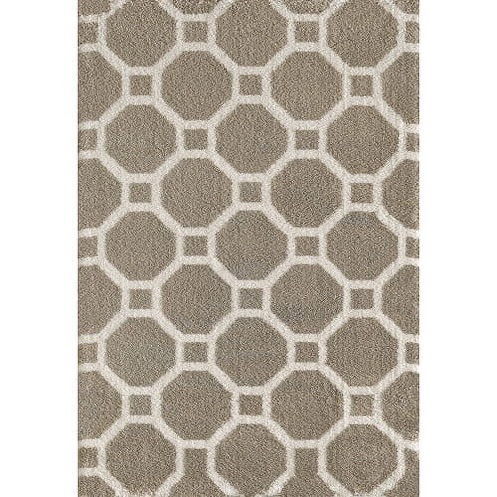 Picture of Dynamic Rugs SI245903115 Silky Shag Rectangular Rug&#44; Beige - 2 ft. x 3 ft. 3 in.
