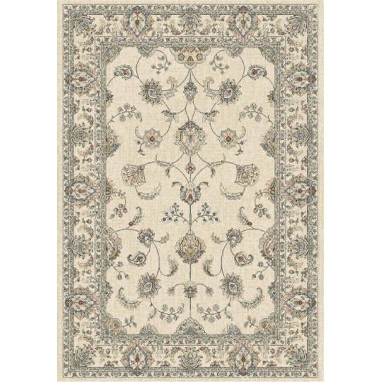 Picture of Dynamic Rugs AN24571596464 Ancient Garden Rugs&#44; Ivory - 2 x 3.11 in.