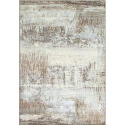 EC46633936282 3 ft. 11 in. x 5 ft. 7 in. Eclipse 63393 Rectangle Contemporary Area Rug - 6282 Beige