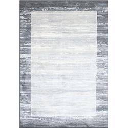EC1014791387696 9 ft. 2 in. x 12 ft. 5 in. Eclipse 79138 Rectangle Contemporary Area Rug - 7696 Grey