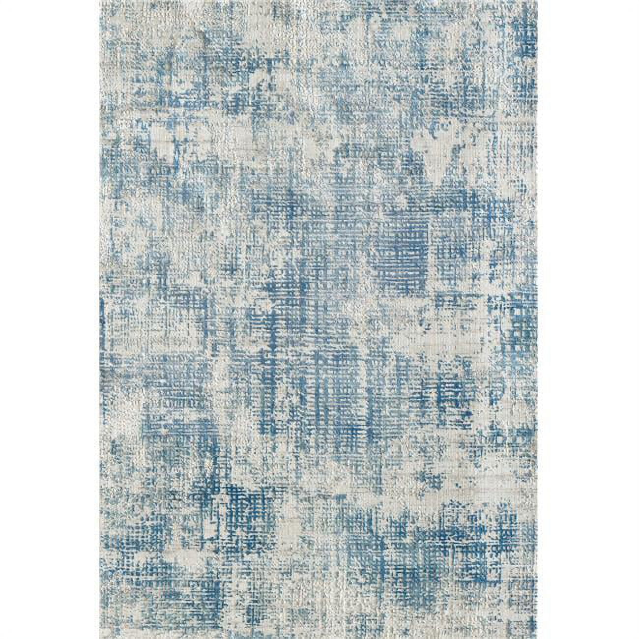 Picture of Dynamic Rugs QU71027035150 6 ft. 7 in. x 9 ft. 6 in. Quartz 27035 Rectangle Traditional Rug - 150 Blue