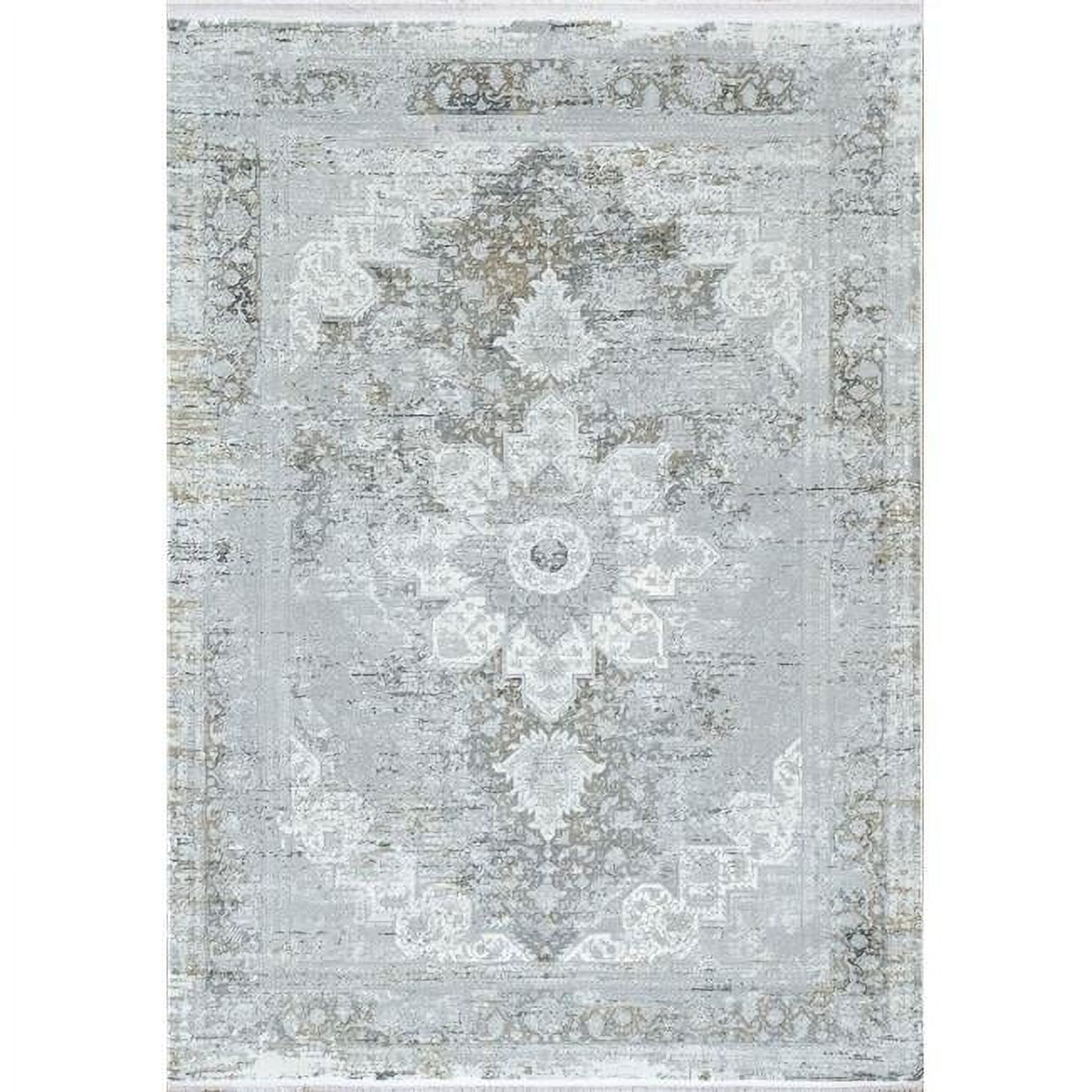 RU692161900 5 ft. 3 in. x 7 ft. 7 in. Ruby 2161 Rectangle Transitional Area Rug - 900 Grey