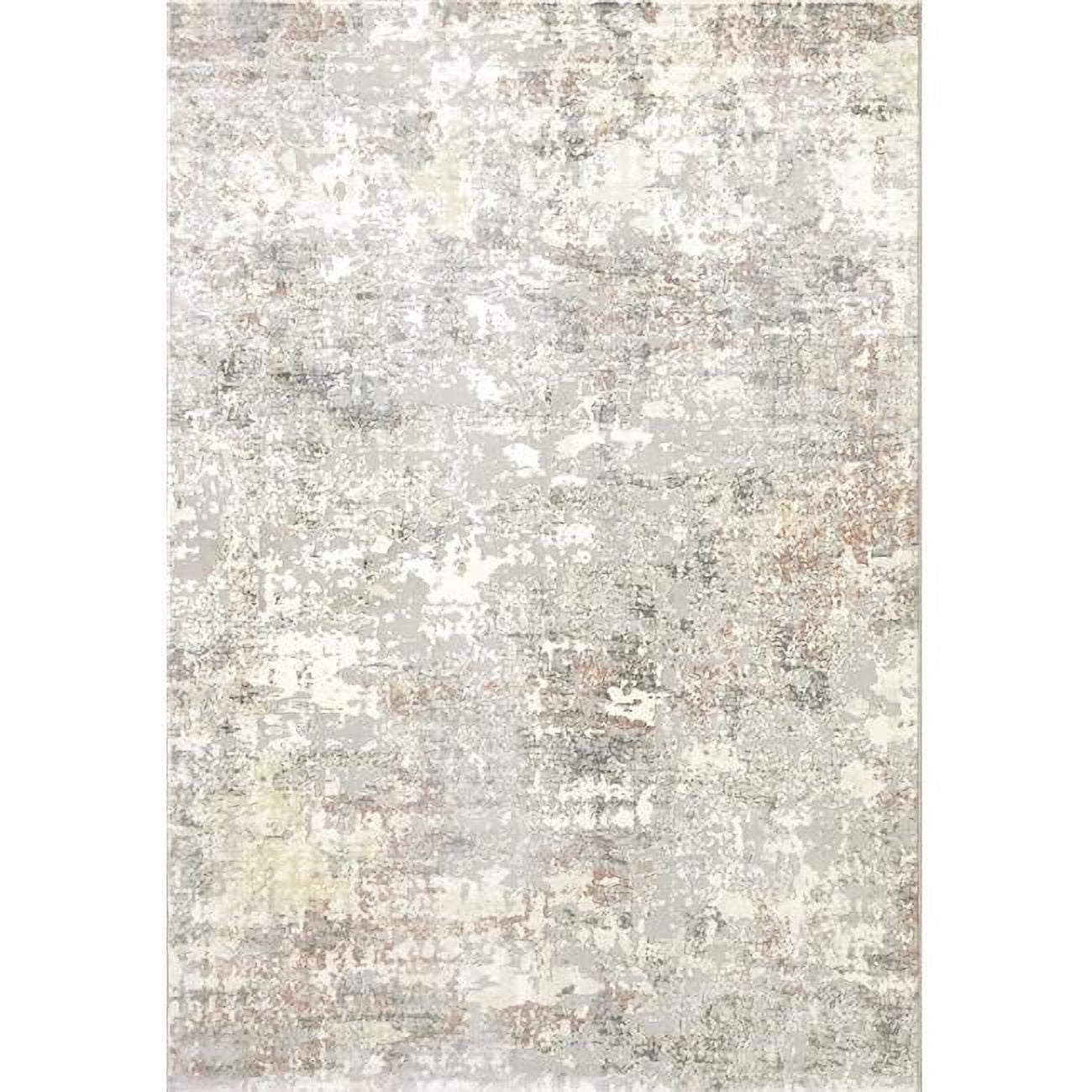 CO69520166464 5 ft. 3 in. x 7 ft. 7 in. Couture 52016 Rectangle Contemporary Area Rug - 6464 Grey